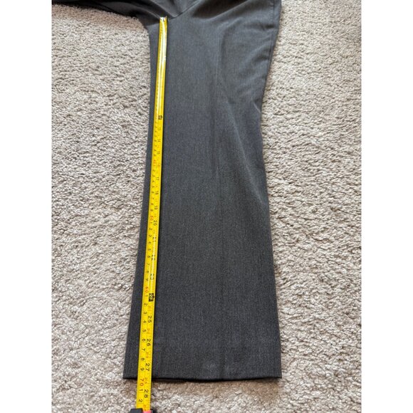 Talbots Womens Heritage Petite Pants Heritage 6P Gray Side Zip Stretch Office - Picture 5 of 7